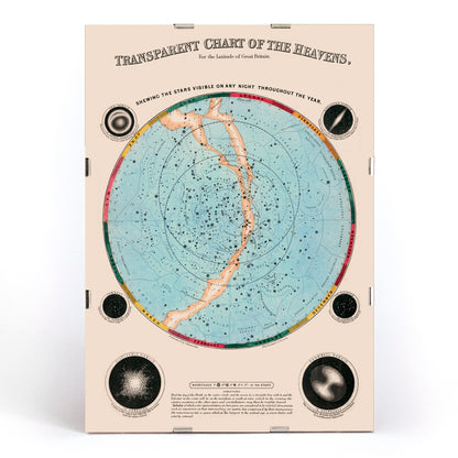 , framed and displayed in modern living room decor