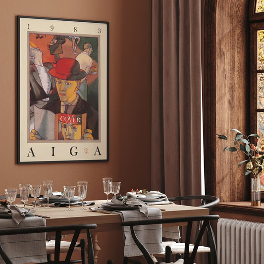 , framed and displayed in home decor