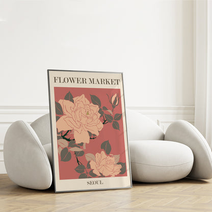 , framed and displayed in home decor