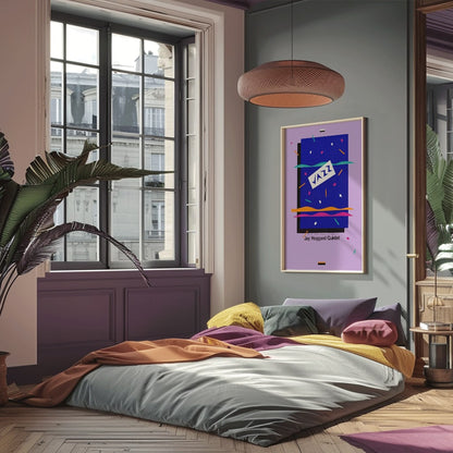 , framed and displayed in home decor