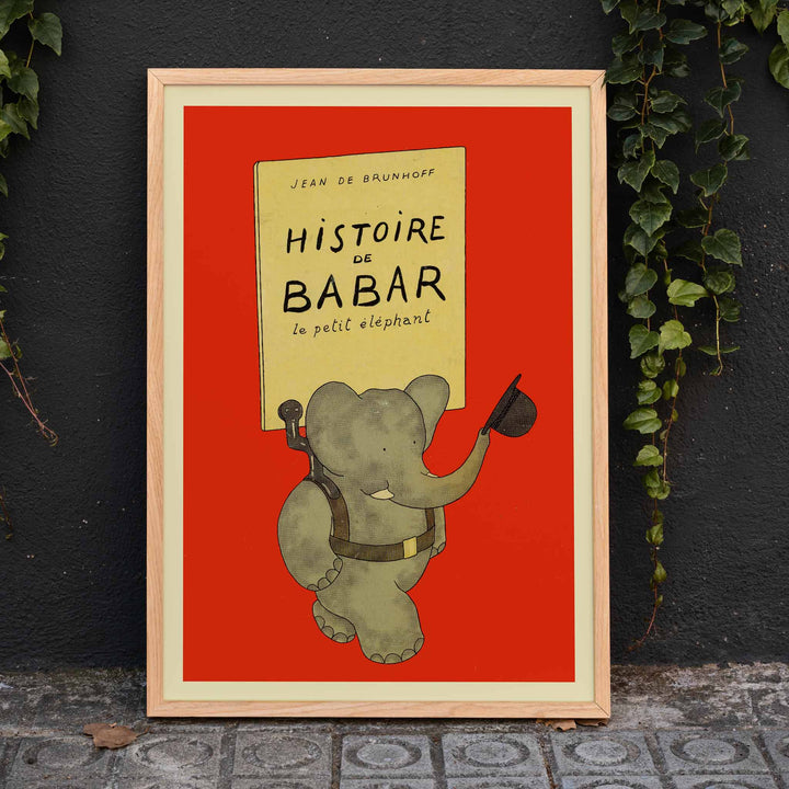 , framed and displayed in home decor
