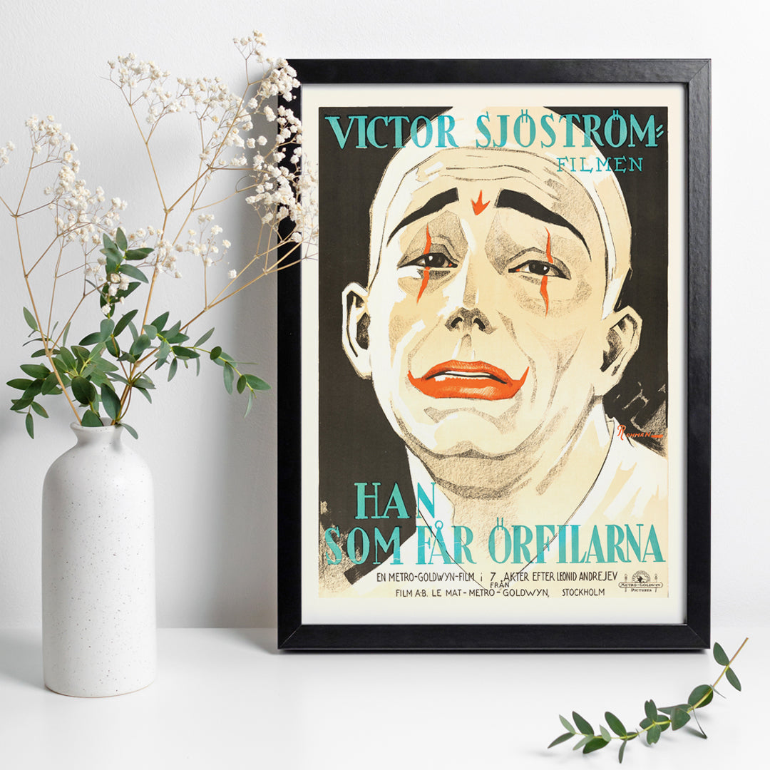 , framed and displayed in home decor